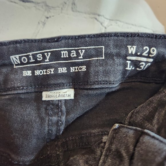 Noisy May high rise skinny jeans - small - Picture 3 of 3